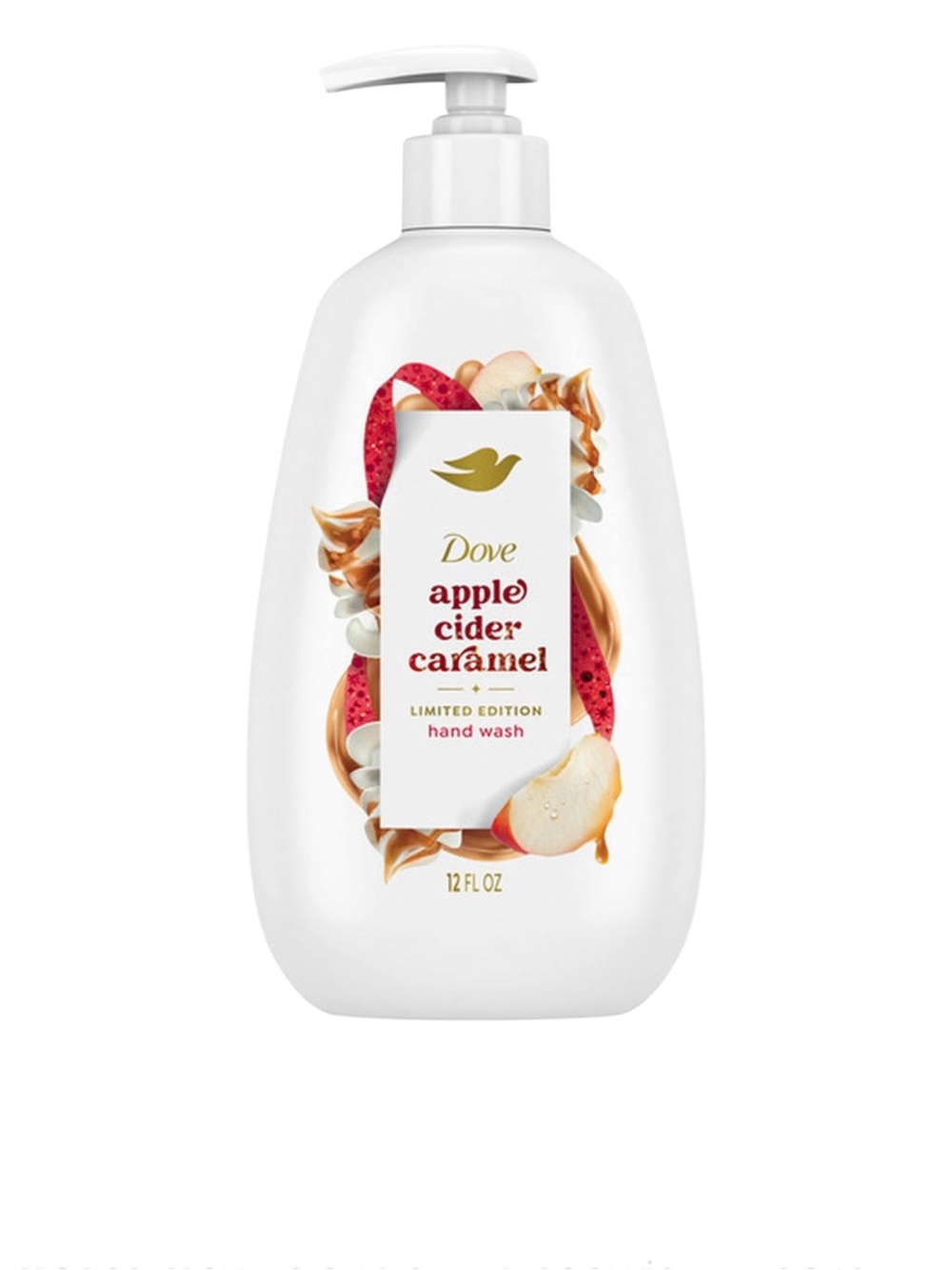 Dove Apple Caramel Crumble Hand Wash Soap Limited Edition Holiday Treats 12OZ